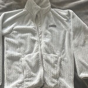 Columbia Pale Blue Fleece Jacket